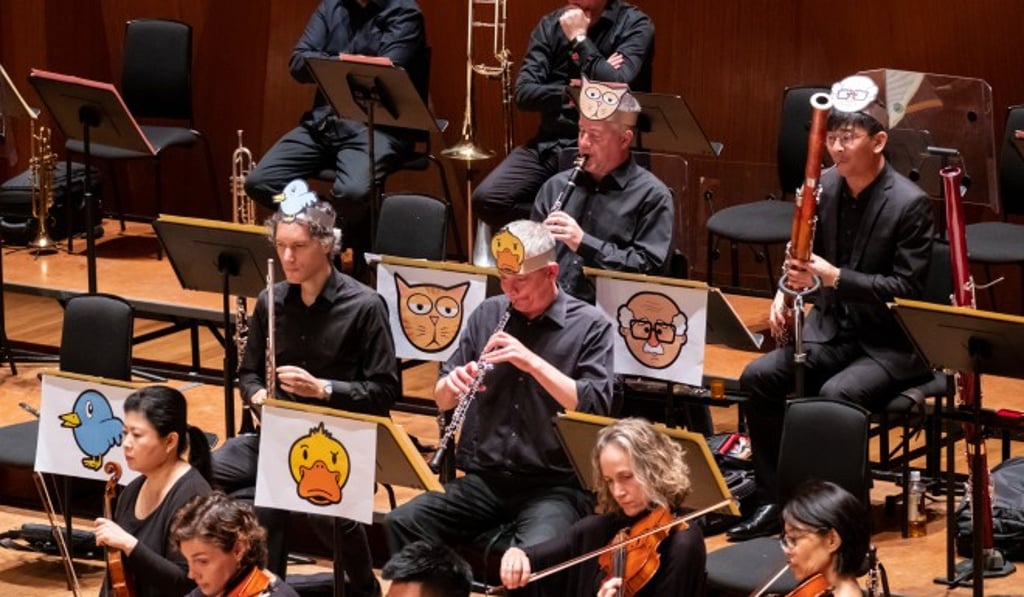 Each of the HK Phil’s school concerts includes interactive elements, which provide a happy and unforgettable live performance experience. Photo: Ka Lam