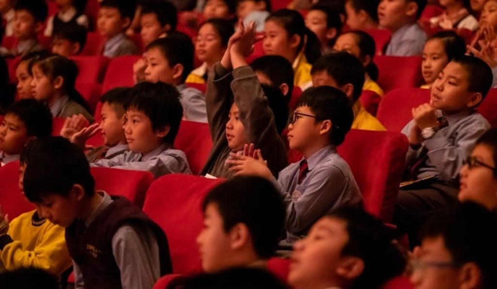 The HK Phil organises around 10 school concerts for students and teachers per year. Photo: Ka Lam