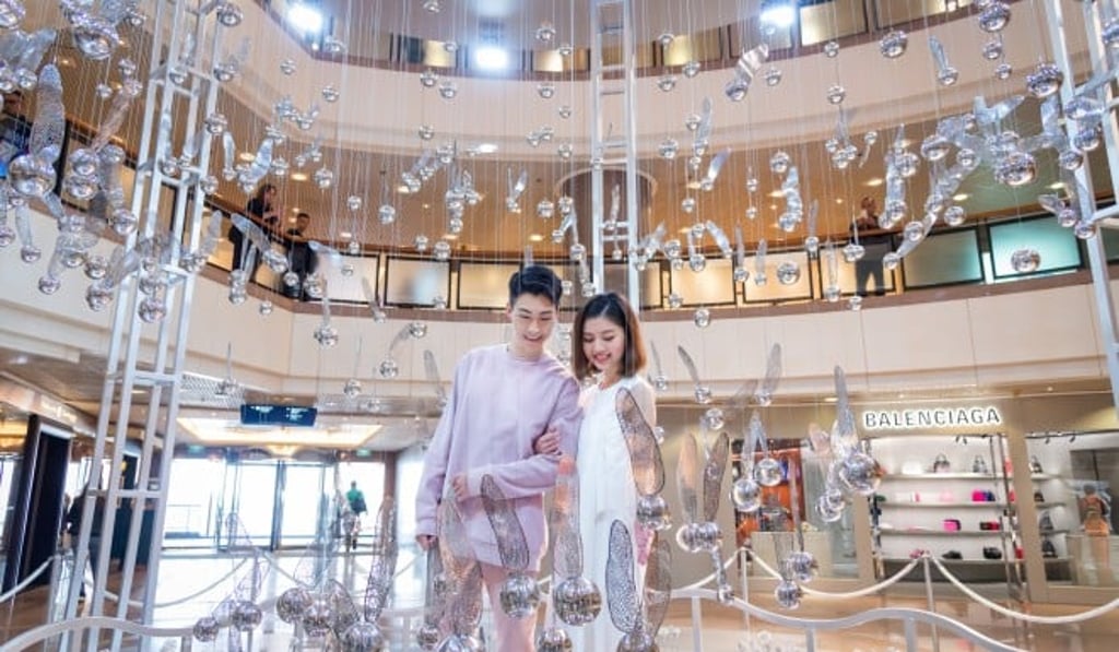 The “Sound of Nature” by Lee Sung Ok at Atrium II, Gateway Arcade. The “Sound of Nature” by Lee Sung Ok at Atrium II, Gateway Arcade.