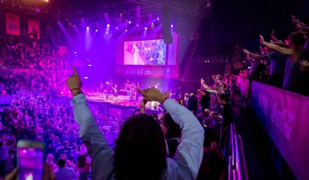 Last year’s Cathay Pacific/HSBC Hong Kong Sevens Festival kick of concert Last year’s Cathay Pacific/HSBC Hong Kong Sevens Festival kick of concert