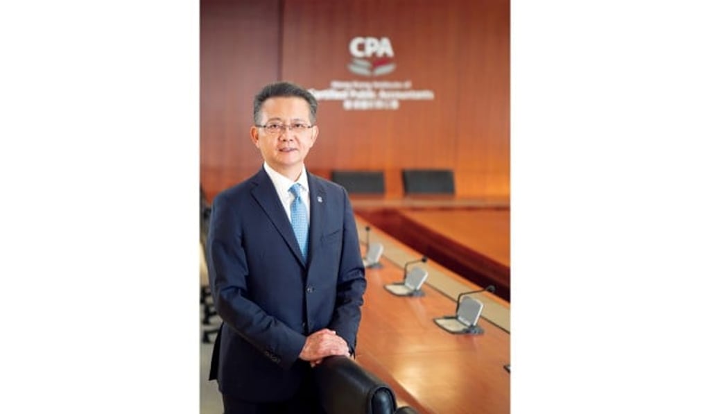 Patrick Law, president of HKICPA, says promoting sustainable business practices helps enhance investor and public confidence. Patrick Law, president of HKICPA, says promoting sustainable business practices helps enhance investor and public confidence.