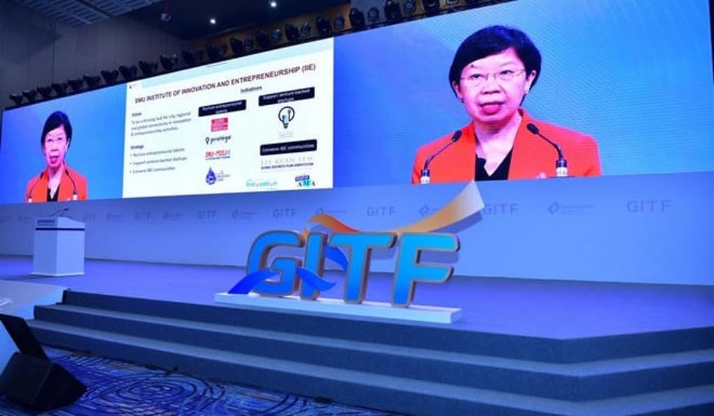 Professor Lily Kong, president of Singapore Management University.