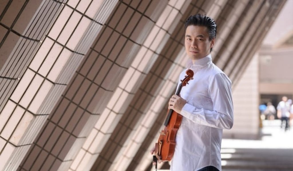 Jin Wang, Concertmaster of the HK Phil and violinist for Swire Symphony Under The Stars 2020. Photo Credit: Cheung Wai-lok Jin Wang, Concertmaster of the HK Phil and violinist for Swire Symphony Under The Stars 2020. Photo Credit: Cheung Wai-lok