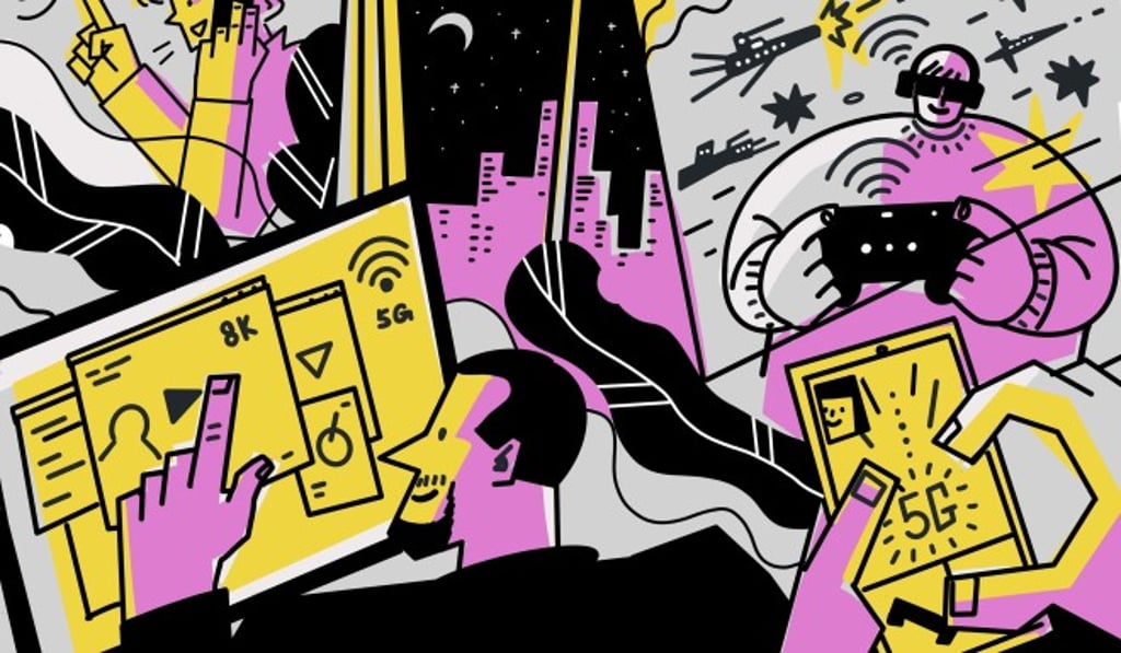 Mobile network operators are counting on 5G to enable a wide range of indoor applications for both consumers and industries. Illustration: Brian Wang