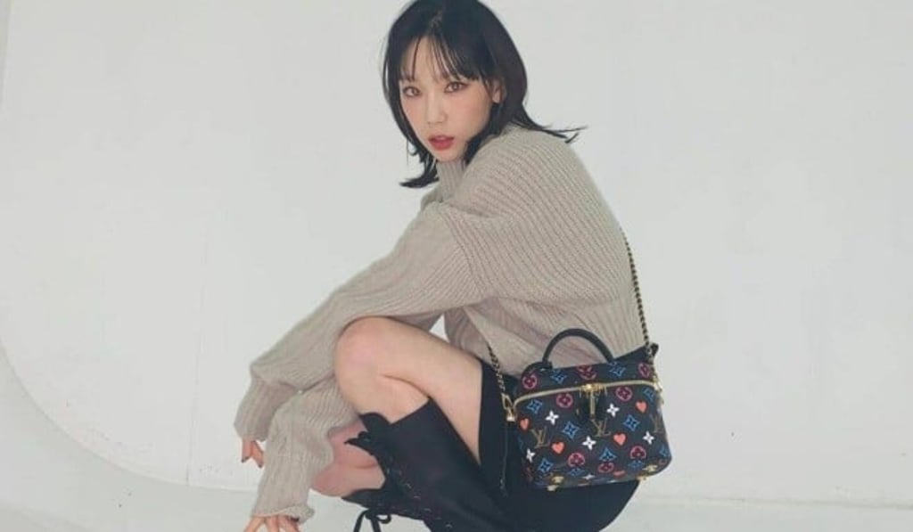 Taeyeon with a Louis Vuitton bag. Photo: @taeyeon_ss/Instagram