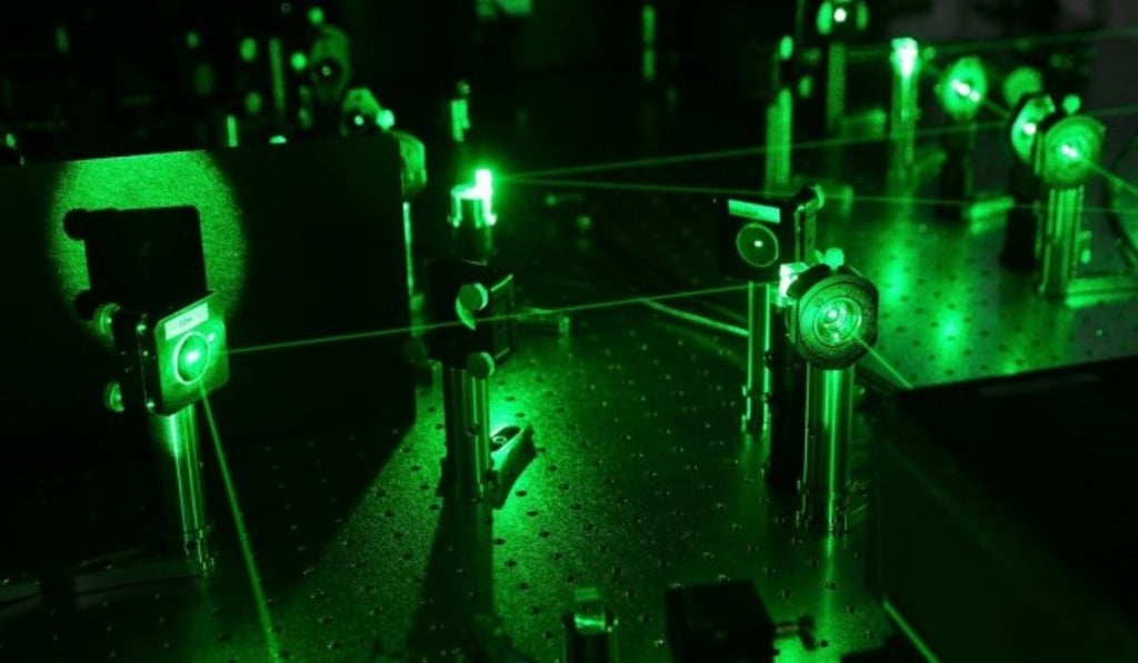 A quantum simulation laboratory in Shanghai. Photo: Xinhua A quantum simulation laboratory in Shanghai. Photo: Xinhua