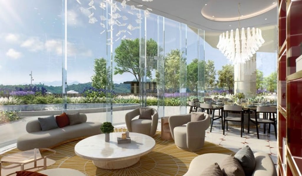 Grand Victoria's Director’s Villa will feature large ceiling-to-floor windows offering unobstructed views of Victoria Harbour. Grand Victoria's Director’s Villa will feature large ceiling-to-floor windows offering unobstructed views of Victoria Harbour.