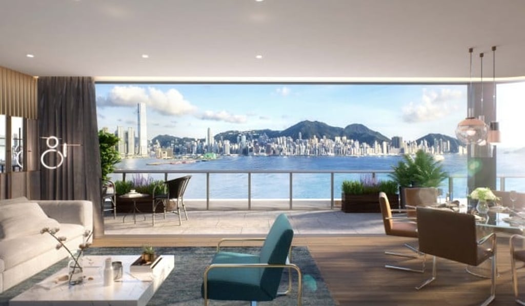 The new Grand Victoria luxury residential development will offer views of Hong Kong's iconic Victoria Harbour, which served as the inspiration for the property's design and architecture. The new Grand Victoria luxury residential development will offer views of Hong Kong's iconic Victoria Harbour, which served as the inspiration for the property's design and architecture.