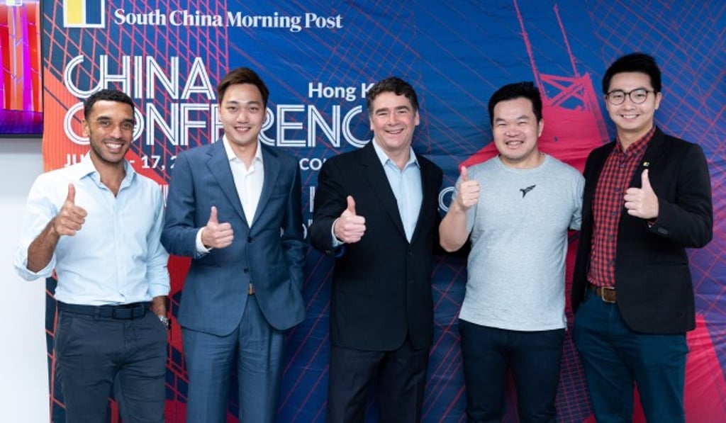 (L-R) Alex Norman, Counsel (Sport, Media and Tech), Bird & Bird; Sean Hung, Managing Partner, HZL Capital; Loron Orris, Founding Partner, Asia Sports Tech; Sean Zhang, CEO & Co-founder, Talon Esports; and (Moderator) Josh Ye, Tech Reporter, South China Morning Post. Photo by: Alex Ma