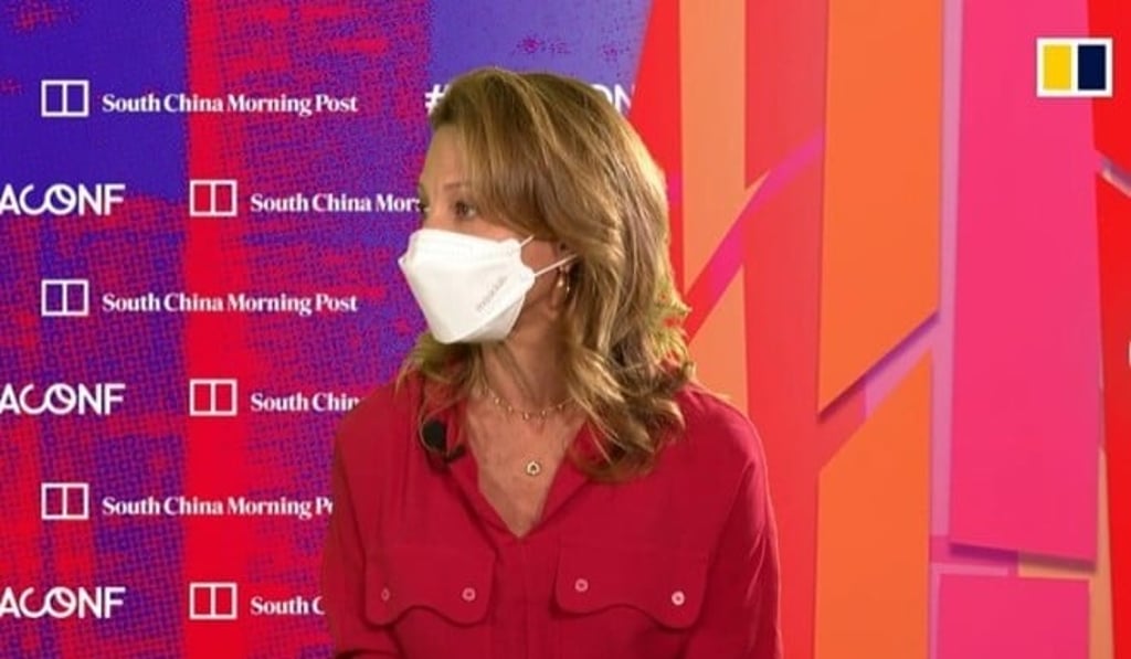 Tara Joseph, President, American Chamber of Commerce in Hong Kong, stating how because “we live in an increasingly competitive world, COVID-19 can’t stop Hong Kong, otherwise we will lose our competitiveness." Tara Joseph, President, American Chamber of Commerce in Hong Kong, stating how because “we live in an increasingly competitive world, COVID-19 can’t stop Hong Kong, otherwise we will lose our competitiveness."