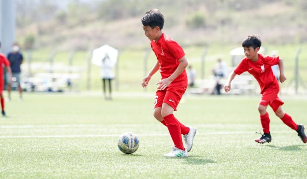 Players practice their skills and movements through the joy of the LFC curriculum.