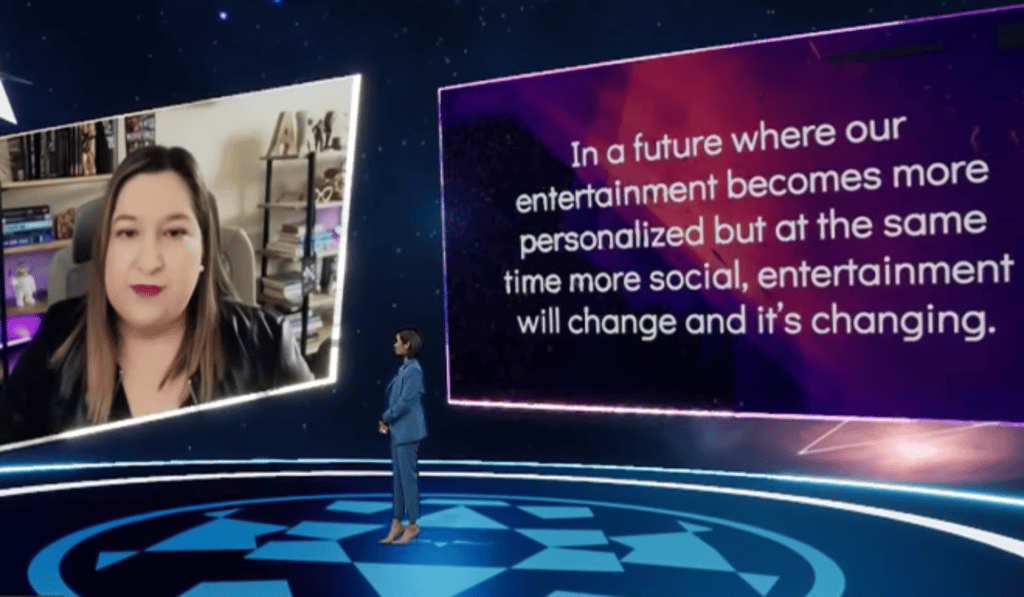 Envisionist Cathy Hackl says the metaverse could revolutionise how individuals consume content and interact with entertainers. Photo: Translucia Envisionist Cathy Hackl says the metaverse could revolutionise how individuals consume content and interact with entertainers. Photo: Translucia