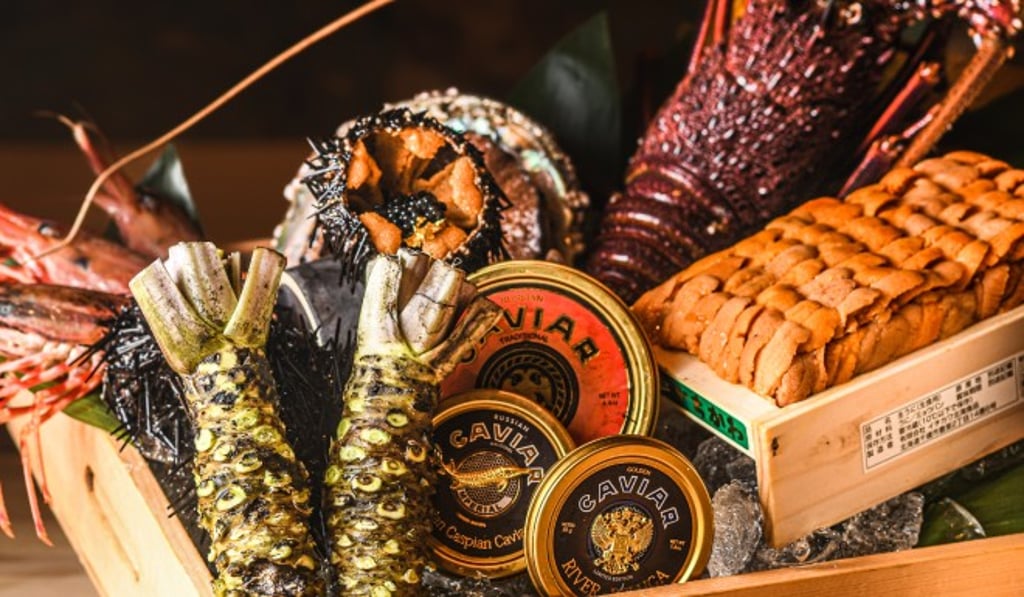 The choicest, seasonal ingredients are flown in daily.
