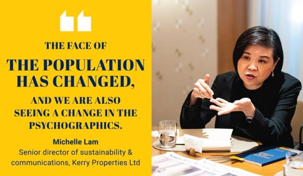 Michelle Lam, senior director of sustainability & communications, Kerry Properties Ltd