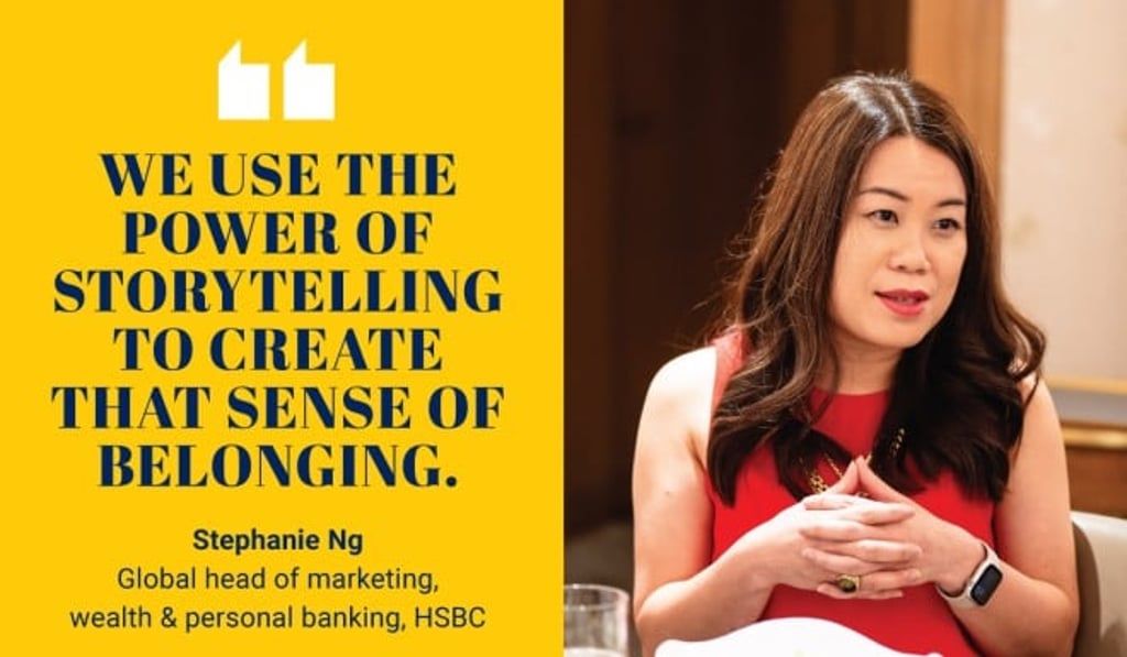Stephanie Ng, global head of marketing, wealth & personal banking, HSBC