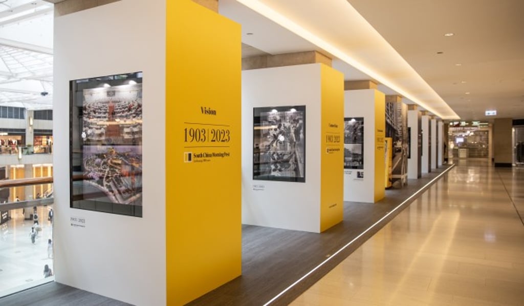 Photo of Celebrating 120 years of Hong Kong’s international story exhibition pillars
