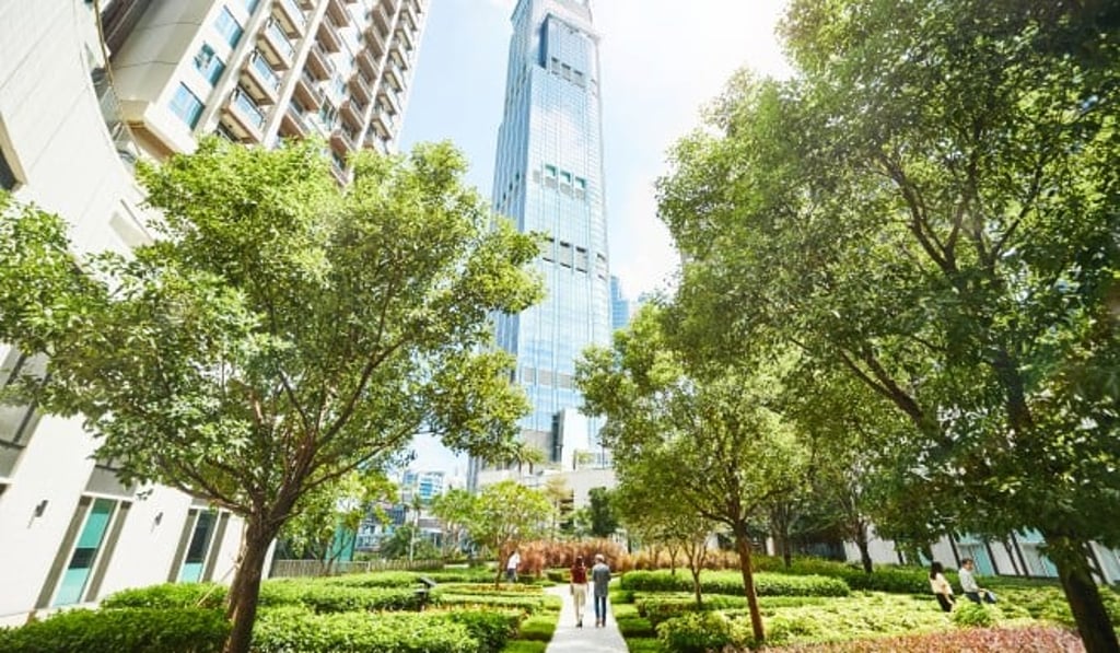 Chinachem Group has established CCG 3050+ with an ambitious goal to reduce carbon emissions  intensity by over 50% by 2030, compared to the base year of 2020.