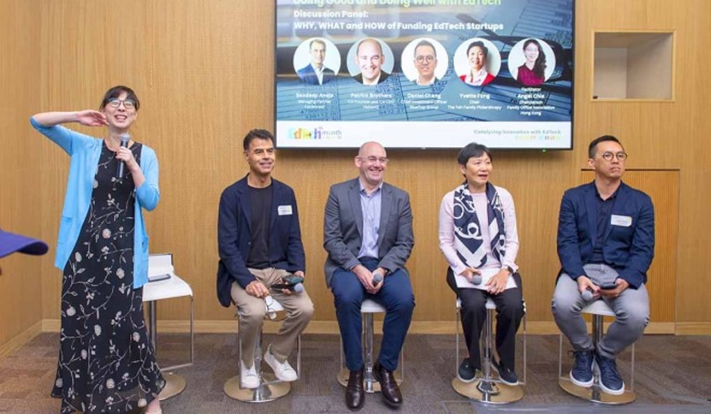 The ‘Doing Good and Doing Well with EdTech’ workshop was a part of EdTech Month 2023, an event organised by Esperanza. The ‘Doing Good and Doing Well with EdTech’ workshop was a part of EdTech Month 2023, an event organised by Esperanza.