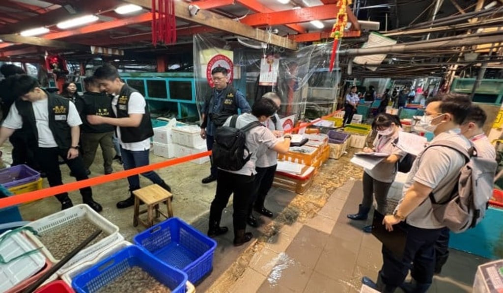 The Competition Commission and Hong Kong Police Force joined forces to crack down on illicit activities and potential anti-competitive practices in the Aberdeen Fish Market.