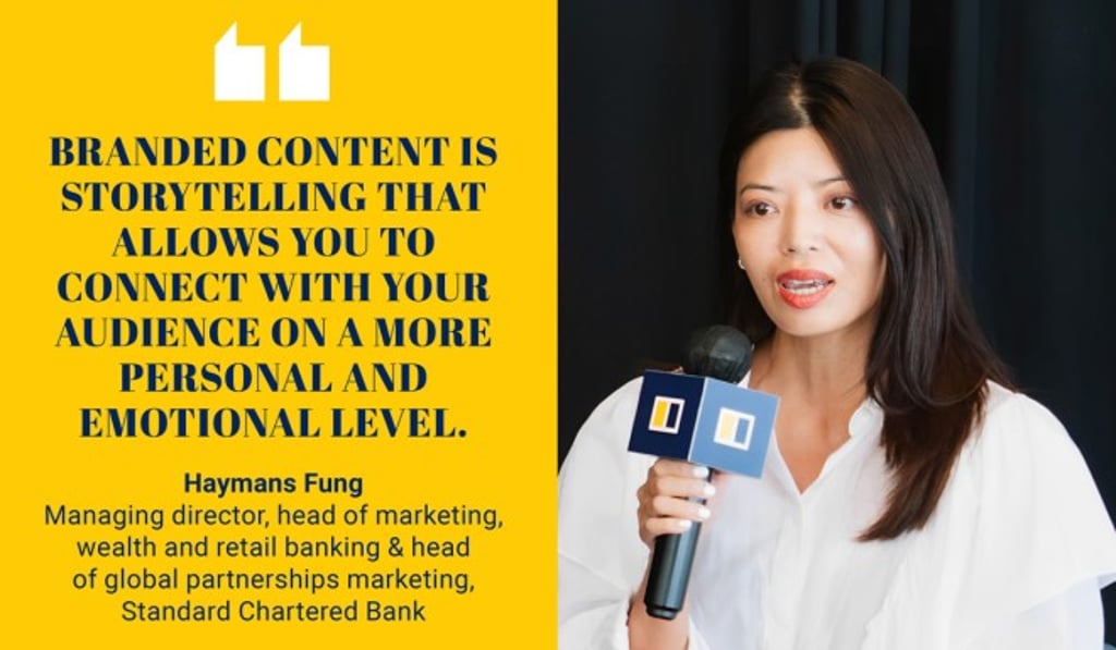Haymans Fung, managing director, head of marketing, wealth and retail banking & head of global partnerships marketing, Standard Chartered Bank. Haymans Fung, managing director, head of marketing, wealth and retail banking & head of global partnerships marketing, Standard Chartered Bank.