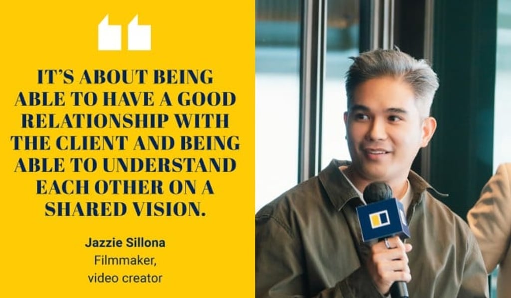 Jazzie Sillona, filmmaker, video creator. Jazzie Sillona, filmmaker, video creator.