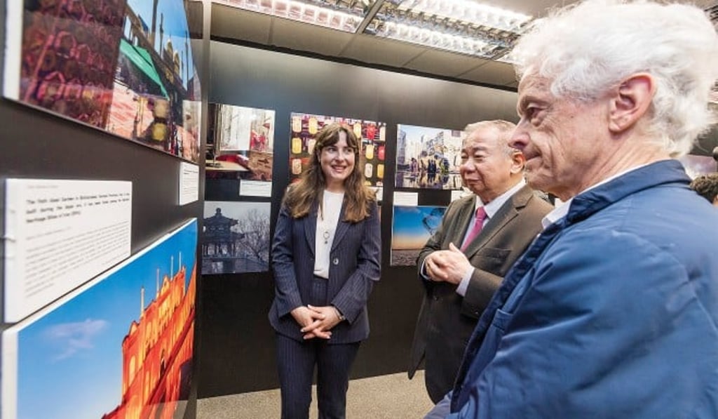 Ms Alice Fratarcangeli (from left), President Freddy Boey, and Mr Federico Rampini explored the captivating photographs showcased at the exhibition. Ms Alice Fratarcangeli (from left), President Freddy Boey, and Mr Federico Rampini explored the captivating photographs showcased at the exhibition.