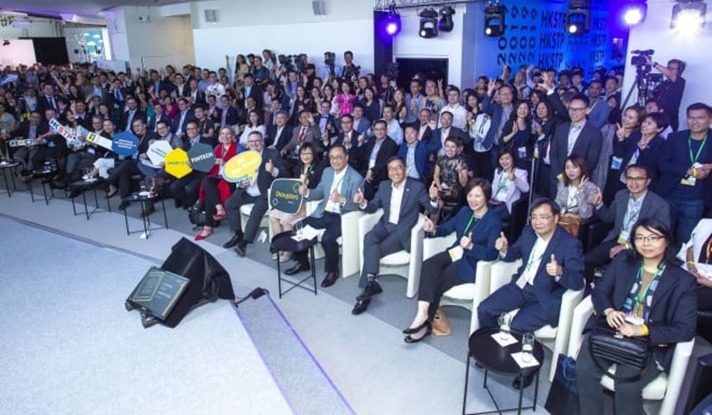 Hong Kong’s Elevator Pitch Competition 2019 – an international challenge where 126 finalists had 60 seconds to pitch their business ideas while riding in the lift at the International Commerce Centre – was attended by more than 1,000 entrepreneurs, venture capital firms, angel investors, industry players, incubators, accelerators and tech disrupters. Photo: Frank Freeman