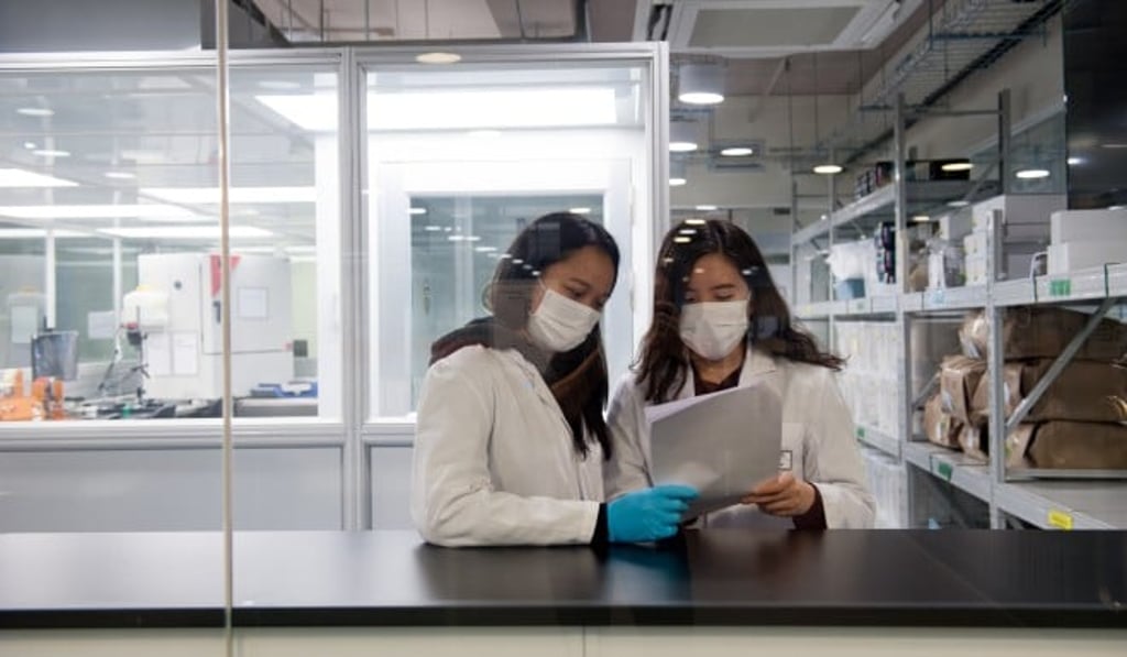 Sanwa BioTech, a company based at Hong Kong Science Park, hopes its new portable diagnostic test platform will be used within a few months to help people facing the coronavirus. Photo: Norm Yip