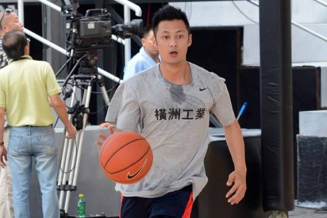 Shawn Yue in action in Shanghai.