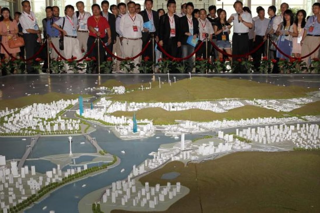 A forum on economic integration between Hong Kong, Macau and Zhuhai conducted on Hengqin Island in August. Photo: SCMP