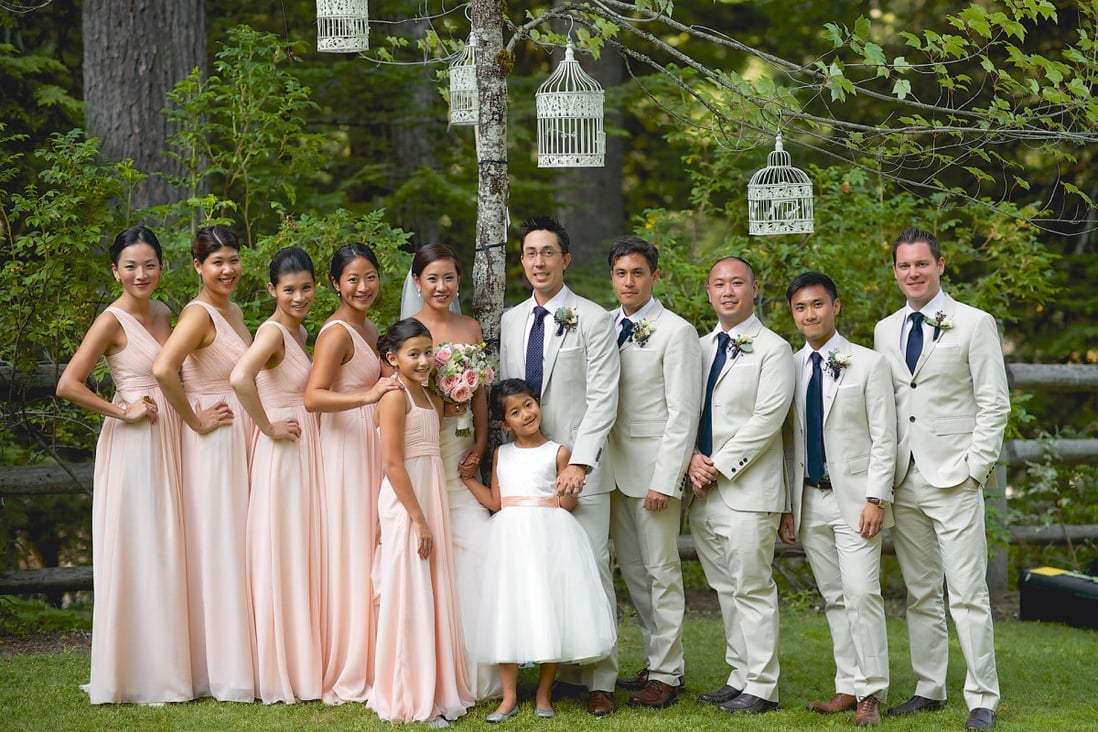 Catherine Tan and Kevin Lepsoe married in Whistler, Canada, and then the couple continued their wedding celebration in Hong Kong. Photo: chankichun.com