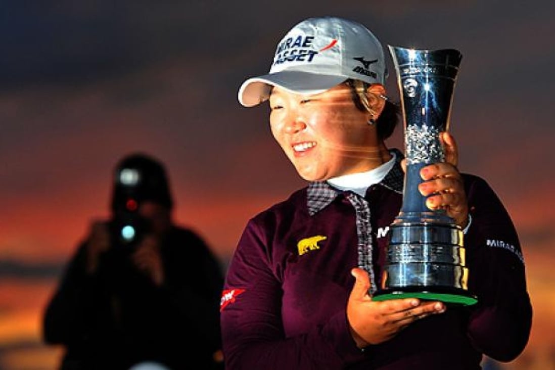 South Korea's Shin Ji-yae won the final major of the season by an outstanding margin. Photo: AFP
