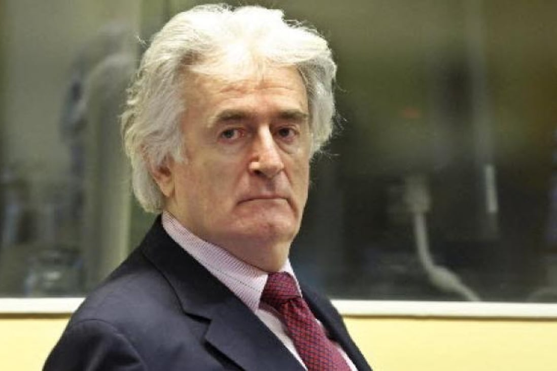 Former Bosnian Serb leader Radovan Karadzic. Photo: AFP