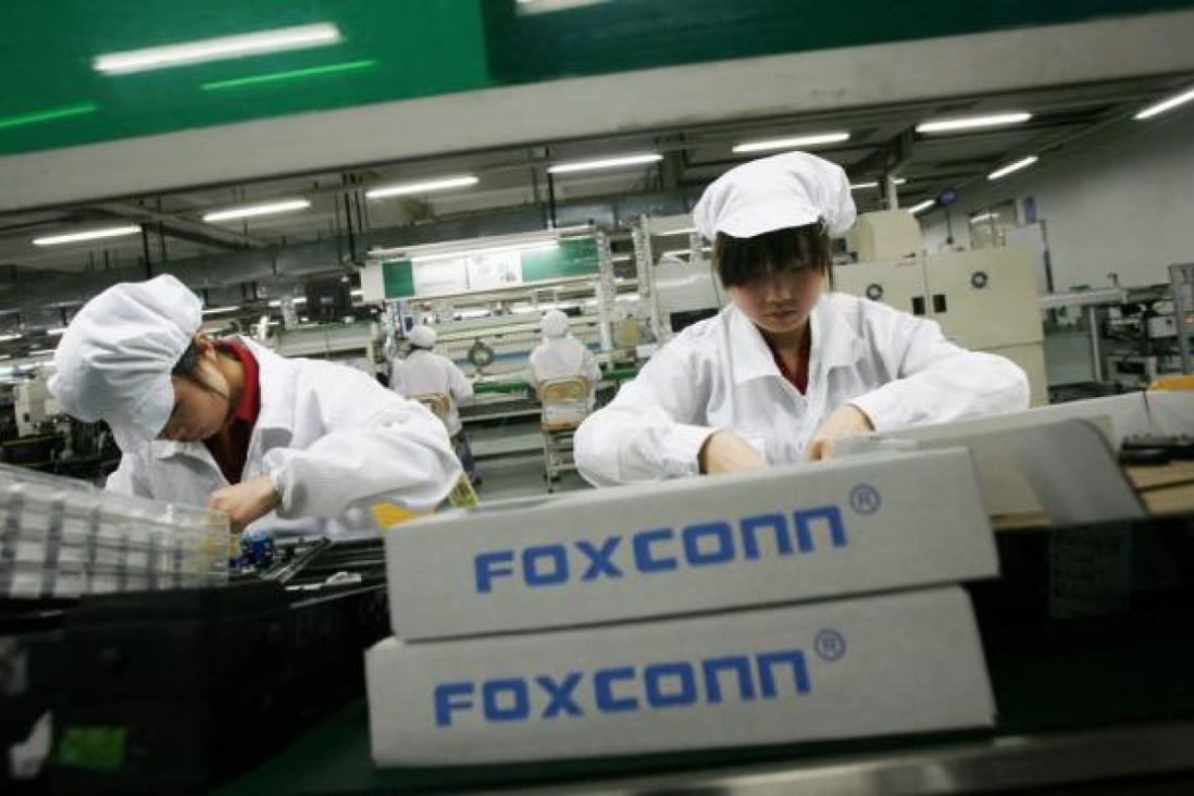 Foxconn factory. Photo: Reuters