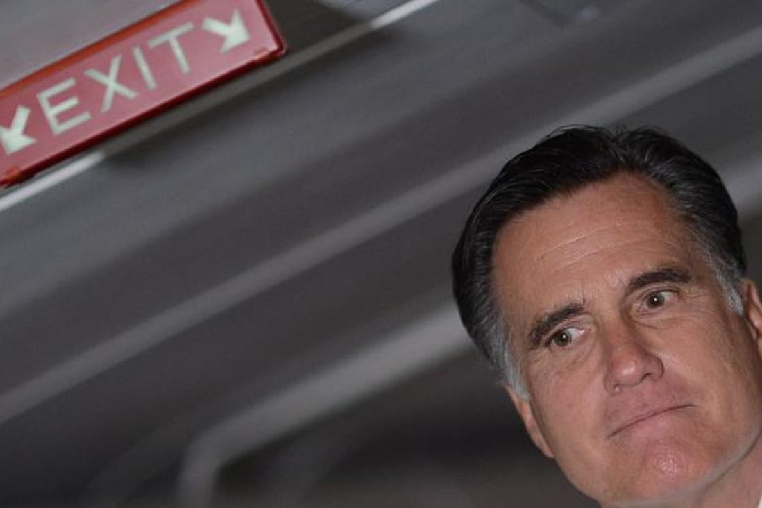 Mitt Romney is now a restless chief executive with no organisation to run. Photo: AFP