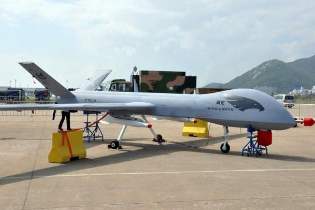 The Wing Loong resembles the US MQ-9 Reaper. Photo: SCMP