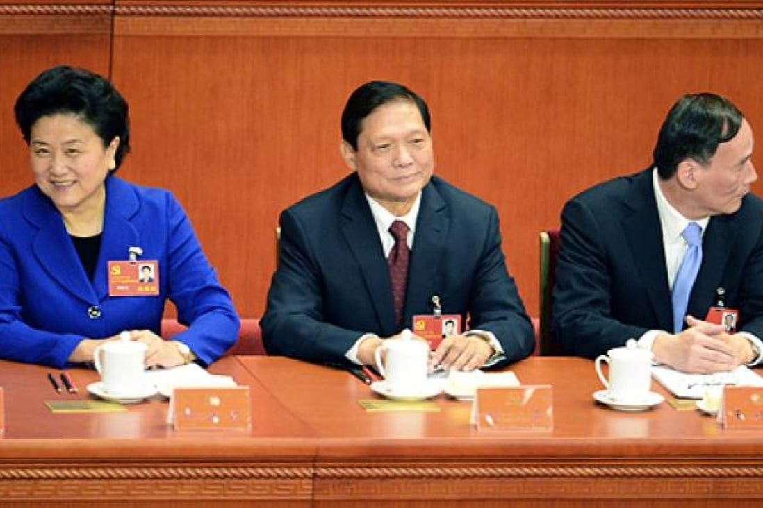 Liu Yandong, the only woman in the 25-member Politburo. Photo: AFP