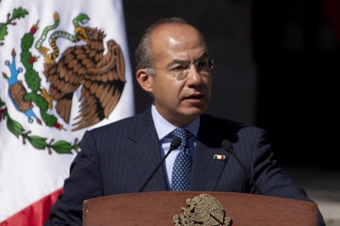 President Felipe Calderon Seeks Official Name Change To Just Mexico South China Morning Post