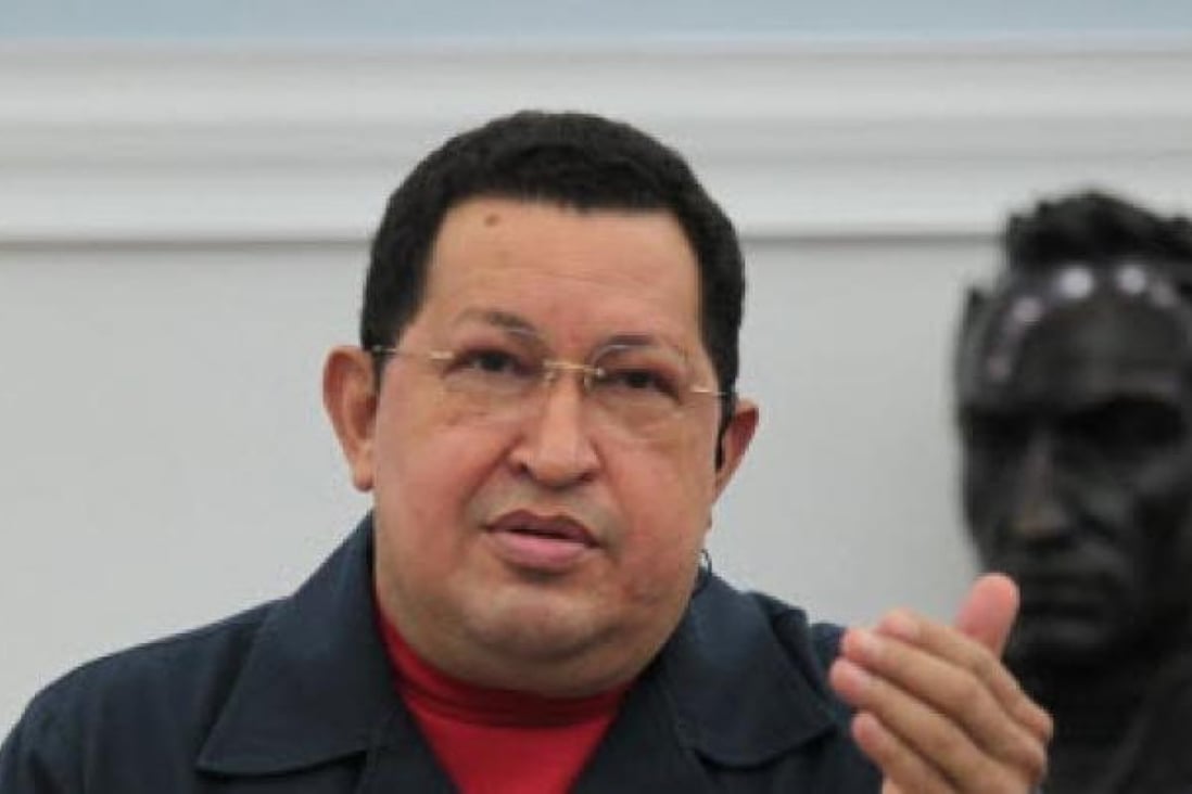 Venezuela's President Hugo Chavez . Photo: AP