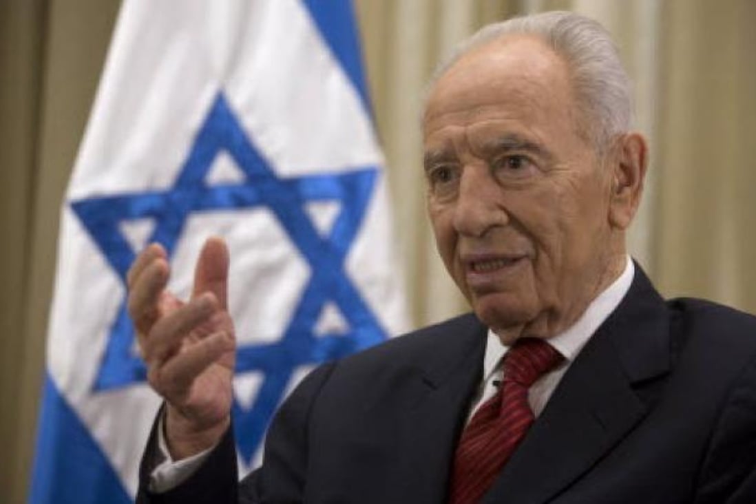 Israel Must Complete Peace Deal With Abbas Says Peres South China