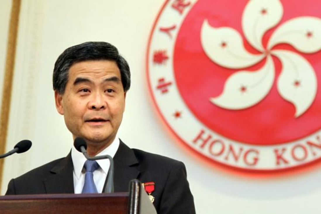 Chief executive Leung Chun-ying has proclaimed a need to adopt 'big government', a departure from his predecessors' attempts to stick to the small-government approach. Photo: Xinhua  