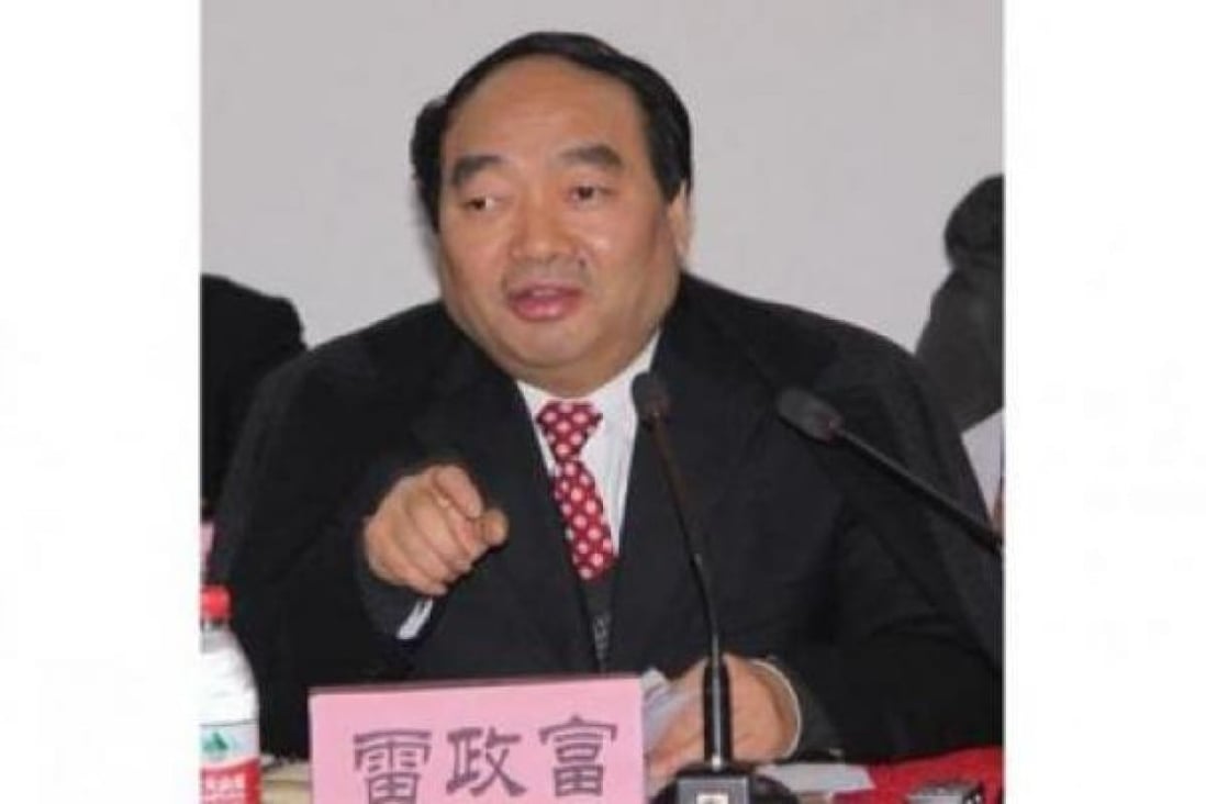 Lei Zhengfu. Photo: SCMP