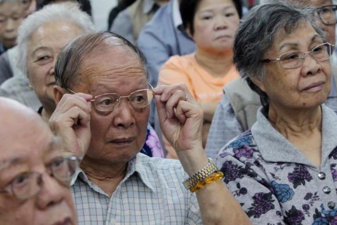 Hong Kong is a rapidly ageing city. Photo: K.Y. Cheng