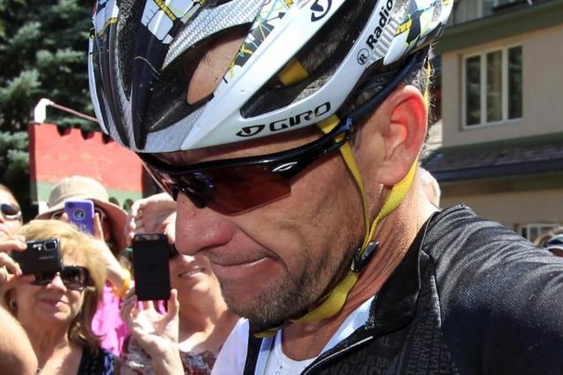 Lance Armstrong's spectacular fall from grace serves as a cautionary tale for students. Photo: AP