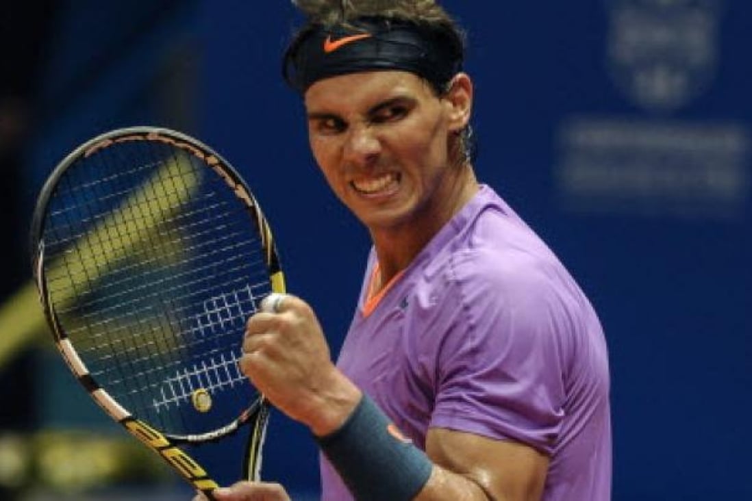 Spanish tennis player Rafael Nadal. Photo: AFP