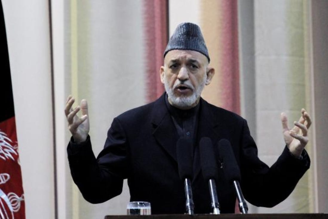 President Karzai says Afghans don't need foreign troops for security. Photo: EPA