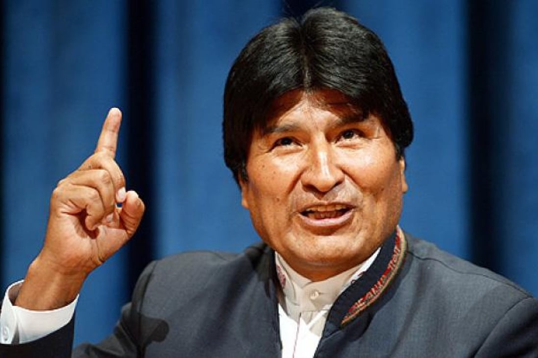 Evo Morales, President of Bolivia. Photo: EPA