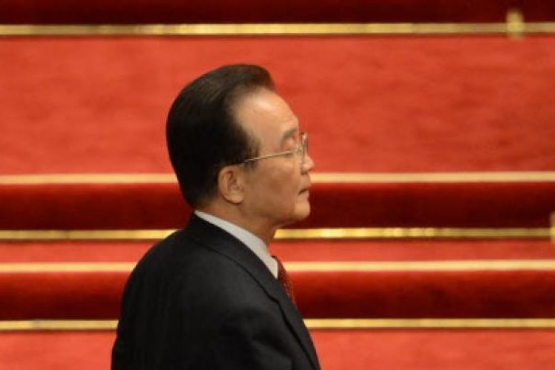 Wen Jiabao. Photo: AFP
