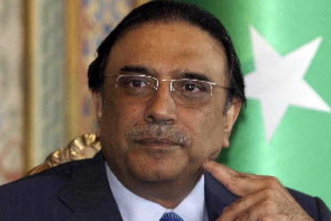 Pakistani President Asif Ali Zardari. Photo: AFP