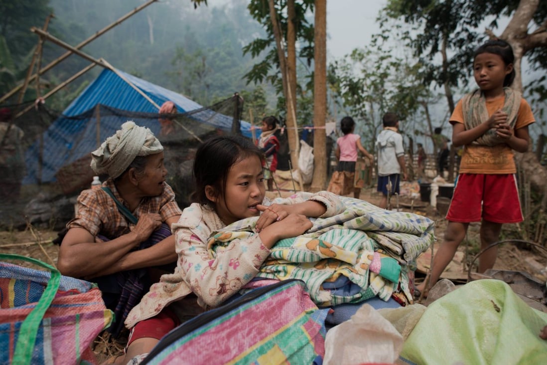 Myanmar refugees northern Thailand